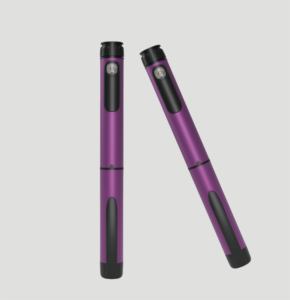 Stylo injecteur réutilisable de qualité supérieure, cartouche métallique de 3 ml, réglable de 0 à 80 U, qualité médicale - Product Image 1