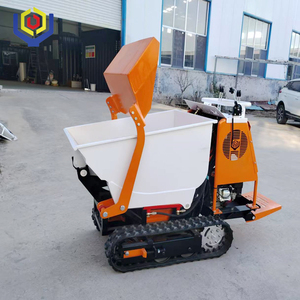 Minidumper <span class=keywords><strong>de</strong></span> orugas <span class=keywords><strong>de</strong></span> caucho autocargable totalmente hidráulico, transportador sobre orugas con operador a pie - Product Image 2