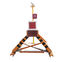 Panneau de signalisation anti-collision pour wagon de train CDH-2, type coulissant, à énergie solaire, LED, fixe, protection Chine