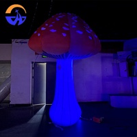 Décoration publicitaire personnalisée en forme de champignon gonflable, champignon gonflable géant, adapté à la décoration de scène et de fête