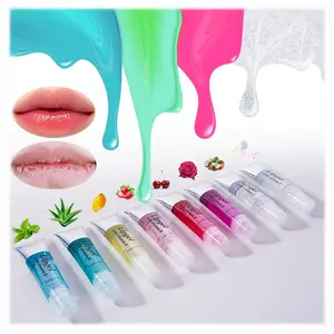 Custom Badge Keychain Lip Oil supplier Vitamin E Rose hip Lip oil base shiny clear lip gloss