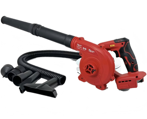 Souffleur à feuilles sans fil sans balais pour batterie Milwaukee 18V, 6 vitesses, 180 MPH, souffleur et <span class=keywords><strong>aspirateur</strong></span> électriques 2-en-1 (sans batterie) - Product Image 4