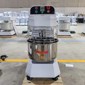 Hot Selling 90kg Spiral Dough Mixer Electric Commercial Bakery Flour Mill Use Food Grade Stainless Steel Digital Control - Product Image 5