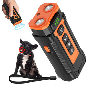 Ultrasonic Anti Barking dispositivo Pet Dog Bark dissuasor dispositivo ao ar livre Handheld 2X Ultrasonic Stray Dog Repeller para todos os cães - Product Image 1