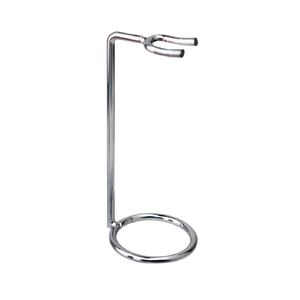 Soporte de acero inoxidable para maquinilla de afeitar de doble filo con doble cuchilla, para barbería, salón de belleza y set de cuidado de barba - Product Image 1