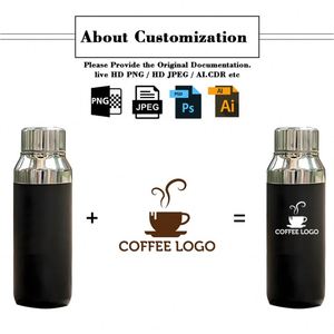 YY82 Custom 400ml Matte <b>Double</b> <b>Wall</b> Vacuum Insulated Stainless Steel Travel Cup Outdoor Sports Bicycle Water Bottle Classic Gift - Product Image 3