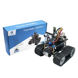 LAFVIN Elektronischer Ultraschall zur Vermeidung von Infrarot-Fernbedienung MINI für TANK Robot Car Kit Robot Car für Arduino