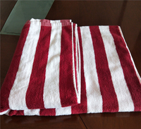 Premium Oversized Luxury 100% Cotton Jacquard Woven Bath Towels Custom Terry Cloth Double Sided Striped Personalized Beach Towel