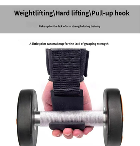 Cintura di supporto per trazioni Hot Pull Power <span class=keywords><strong>Belt</strong></span> con impugnatura antiscivolo, per trazioni alla sbarra orizzontale, allenamento professionale della forza, protezione per il polso - Product Image 6