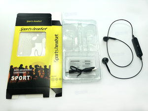 Écouteurs filaires avec microphone, contrôle du volume des appels, écouteurs sportifs à bande de cou, écouteurs filaires <span class=keywords><strong>S6</strong></span> - Product Image 6
