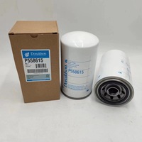 Baru untuk P558615 Filter Oli untuk Mesin Diesel 6BT 5.9L/6.7L Akurasi 40m Baja Tebal Selulosa Berkualitas Tinggi