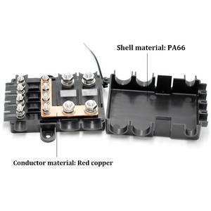 6 cách Sáu cách Phân phối điện hộp cầu chì 12V 24V cho xe ô tô tự động biển Mega và MIDI cầu chì chủ - Product Image 3