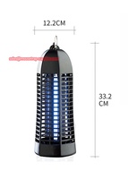 Binnen/Buiten Hangende Abs Solid-State Milieuvriendelijke UV-Licht Elektrische Muggenmoordenaarlamp