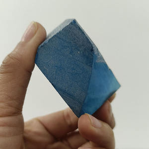 Nanosital sin cortar, materia prima, topacio azul cielo # Piedras Nano Sintéticas de Color A111, Nano Gemas para la Elaboración de Piedras Sueltas - Product Image 2