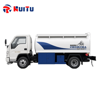 Camion-citerne Foton 6CBM avec distributeur pour le transport de diesel et d'essence