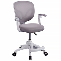 Chaise d'étude pivotante moderne et portable pour enfants, réglable en hauteur, design ergonomique, accoudoirs, construction en plastique pour la maison et la maternelle