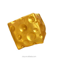 Jouet fantaisie en forme de fromage, en argile, à remontée lente, à presser, pour le toucher sensoriel