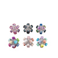 Porte-clés et mousquetons promotionnels lumineux, accessoires anti-stress créatifs et tendance, jouets mécaniques à pression, cadeaux