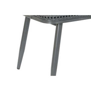 ESTANTE DE METAL Y MADERA 79X39X133 GRIS - Product Image 2