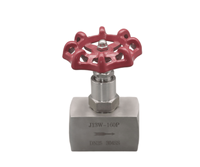 Válvula de Aguja Manual de Acero Inoxidable de Precisión Industrial para Control de Fluidos en Aplicaciones de Cocina Comercial