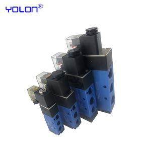DC 24V <span class=keywords><strong>5</strong></span> vías <span class=keywords><strong>2</strong></span> <span class=keywords><strong>posiciones</strong></span> 4V210-08 Válvula neumática eléctrica <span class=keywords><strong>solenoide</strong></span> de aire - Product Image 2