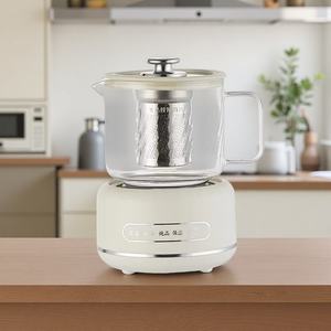 Bouilloire Électrique en Verre pour Thé, Pot de Santé, Bouilloire à Herbes, Cuiseur Automatique de Soupe et de Porridge, Température Constante, Utilisation Bureau et Domicile - Product Image 1