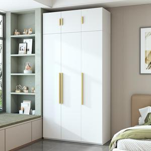 Armoire de chambre à coucher au design simple et moderne, personnalisable, avec supports de rangement - Product Image 3