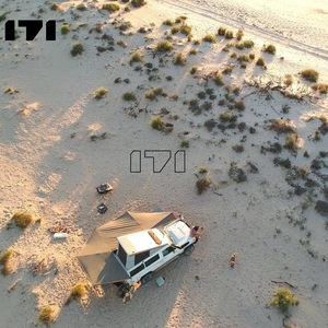 Vent 270 degrés Air rétractable 4Wds tout-terrain rose Roll out petit <span class=keywords><strong>auvent</strong></span> de <span class=keywords><strong>caravane</strong></span> avec Port Lincoln accepté personnalisé - Product Image 1