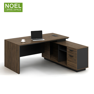 オフィスデスクチェアセット無垢材デスクオフィステーブル卸売 - Product Image 3