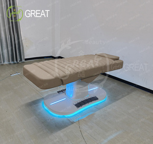 King Size Lujo Thai Thermal Spa Headspa Belleza Portátil Eléctrico Ajustable Ascensor Masaje Mesas y Cama para Salón de Belleza - Product Image 4