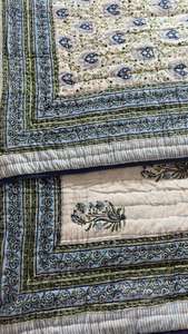 Edredón Kantha de Lujo, Diseño Étnico Vintage, Hecho a Mano, de Algodón, con Puntadas a Mano, para Hotel - Product Image 4