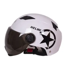 Hot Selling Motorfiets Half Face Helm Motorfietsen Motorcross Crash Veiligheidshelm Motorhelmen Voor Volwassenen Zomer