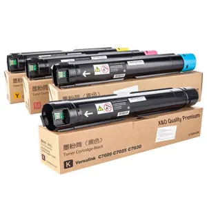 Tóner de tinta compatible Premium X & O Factory para Xerox Versalink C7000 106R03757 106R03758 106R03759 106R03760