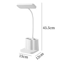 Vente en gros d'ampoule pliable E26 AC en plastique livre sans fil LED lampe de lecture moderne sans fil bureau de chevet/lampe de table rechargeable