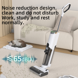 Aspirador de piso inalámbrico automático para el hogar húmedo y seco con potente aspirador de barredora de piso con motor sin escobillas para uso doméstico - Product Image 4