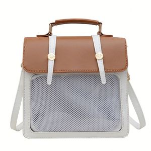Large Capacity Nylon Messenger Bag Unisex Dumpling Shape Handbag Zipper Closure Solid Pattern Durable Portable Fashion - Product Image 4