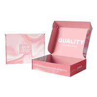 Boîtes cadeaux roses de luxe pliables en carton, personnalisables avec logo, pour expédition internationale, fabrication ODM en usine