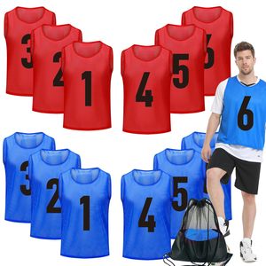 Pinny in maglia di Nylon con numeri gilet da allenamento della squadra Scrimmage <span class=keywords><strong>maglie</strong></span> Pinnies per il basket <span class=keywords><strong>calcio</strong></span> bavaglini - Product Image 2