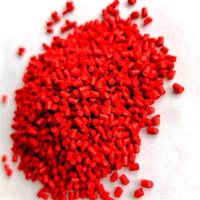 Granul Murni PP PE TPU ABS PS PC Pet PLA PVC Aditif Warna Merah Masterbatch