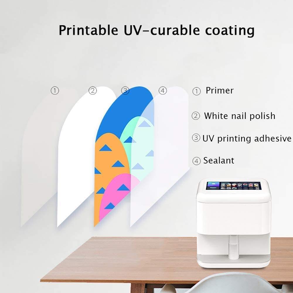 Máquina Digital Para Design de Arte em Unhas Impressora de Unhas 3D  Multifuncional Digital com Gel e Cartucho| Alibaba.com, image size:1000x1000