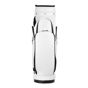 Witte duurzame PU lederen golftas OEM grote capaciteit op maat gemaakte <span class=keywords><strong>golf</strong></span> tourtassen gepersonaliseerde hoogwaardige golftas - Product Image 2