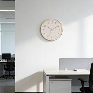 Reloj de Pared Metálico Silencioso de 10 Pulgadas en Rosa Pastel, Decoración para Habitación Infantil, Sala de Juegos o Dormitorio Juvenil - Product Image 3