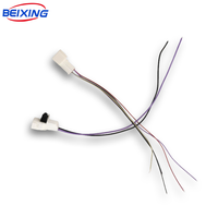 Harness Kemudi Mobil BeiXing E00137 PVC IP66 12V Inti Tembaga Elektronik untuk Koneksi Saklar Kemudi Mobil