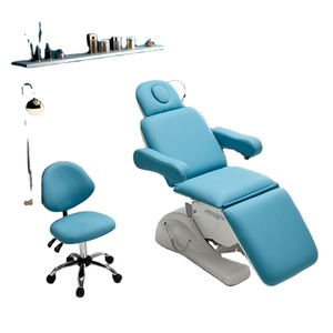 Table de massage pliable réglable en cuir synthétique de luxe, portable, pour hôtel, spa, salon, chambre et extérieur – Vente en gros - Product Image 1