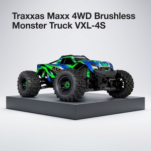 Traxxas Maxx 4WD, <span class=keywords><strong>Monster</strong></span> Truck sin Escobillas, VXL-4S ESC, Motor 540XL 2400KV, 60 MPH, Escala 1/10, Auto RC Todoterreno de Juguete - Product Image 1