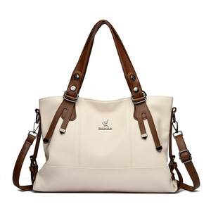 Nouveau Sac à Main Bandoulière Carré Multicolore en PU pour Femme, Style Classique et Luxe, avec Chaînes, Grande Capacité 2-2.9L, Souple, Collection 2024 - Product Image 6