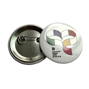 All'ingrosso pulsante vuoto 44MM Pin Back distintivo del pulsante della materia prima - Product Image 5