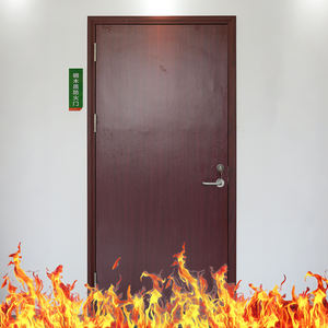 مبيعات الشركة المصنعة مباشرة باب مصنف من الخشب الصلب المقاوم للحريق ، لمهاجع المدارس الداخلية المعاصرة - Product Image 2