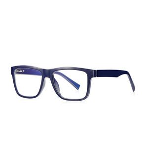 Montature per Occhiali <span class=keywords><strong>da</strong></span> Vista <span class=keywords><strong>da</strong></span> Uomo, Design Quadrato, Leggere, in TR90, con Protezione dalla Luce Blu, Pronte per la Consegna - Product Image 3