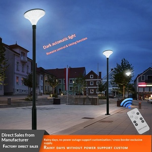 Farola Solar de Aluminio <span class=keywords><strong>2026</strong></span>, 3.5m, LED para Exteriores, Parque, Iluminación Automática Nocturna, Impermeable IP65, Certificación Energy Star - Product Image 2